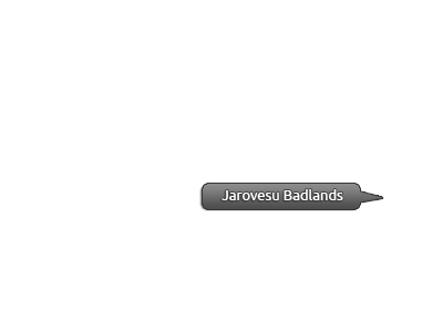 Map of the New Logora Region, Jarovesu Badlands marked