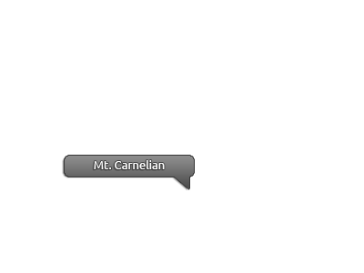 Map of the Accolanto Region, Mt. Carnelian marked